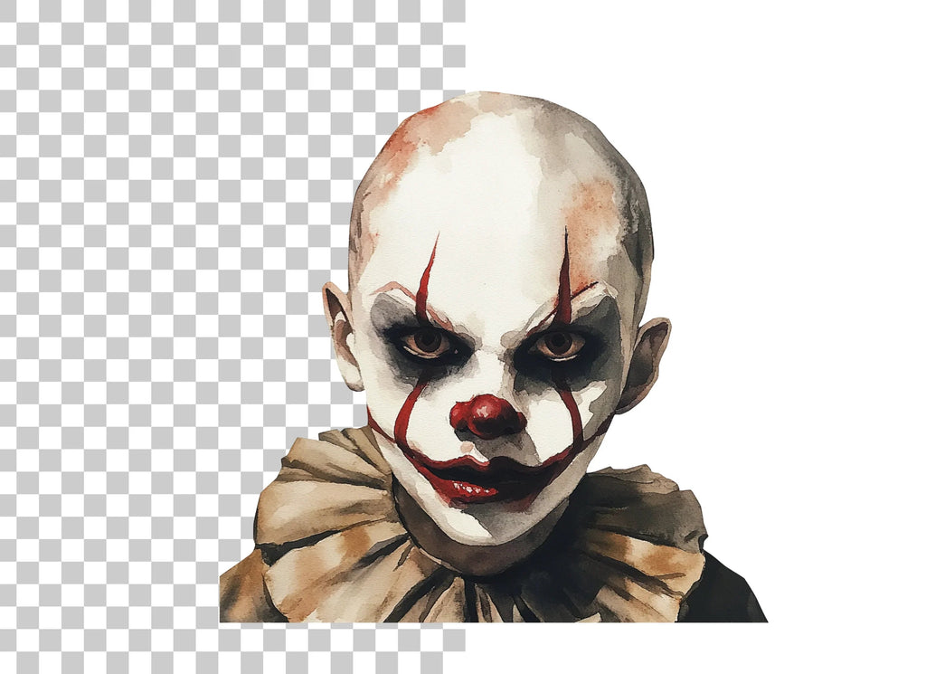 Pennywise Inspired Clown Clipart Bundle