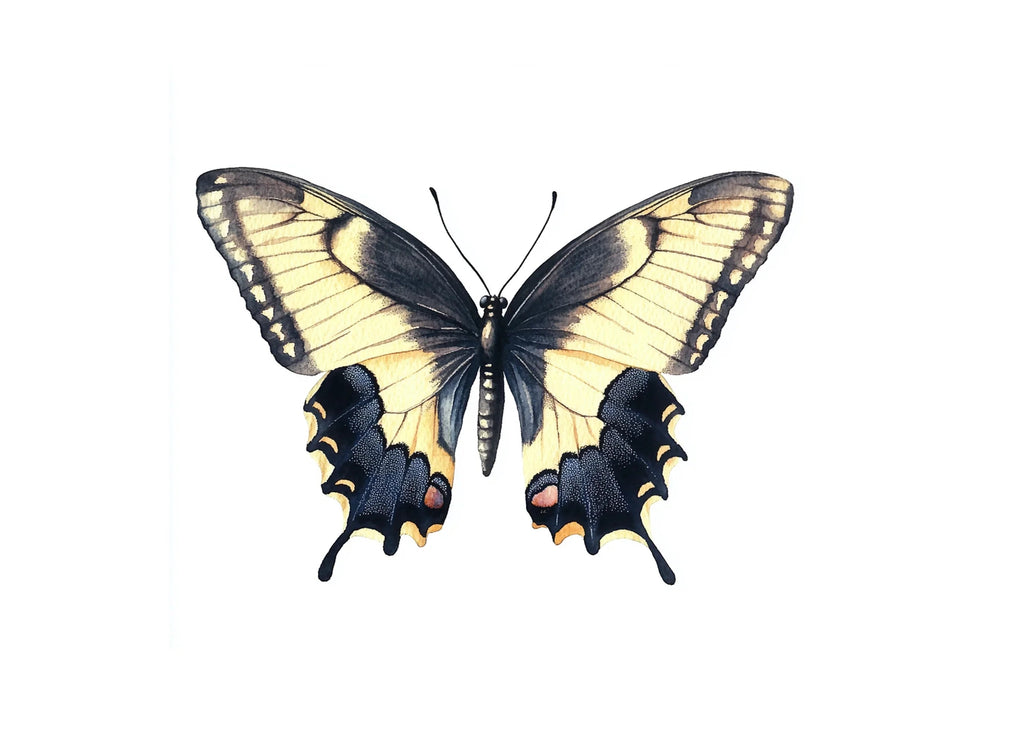 Elegant Swallowtail Butterfly Clipart Bundle