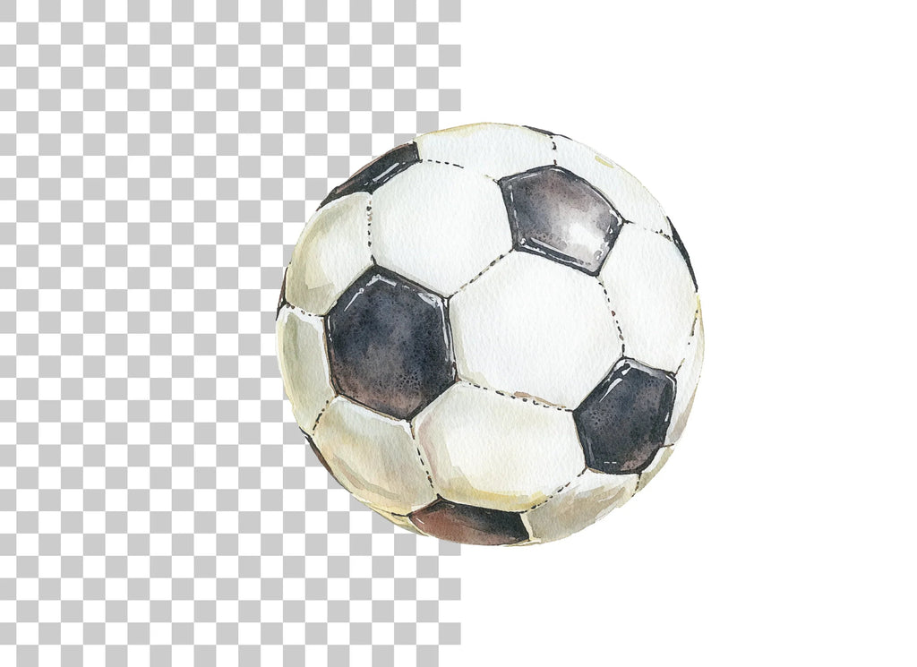 Classic Soccer Ball Clipart Bundle