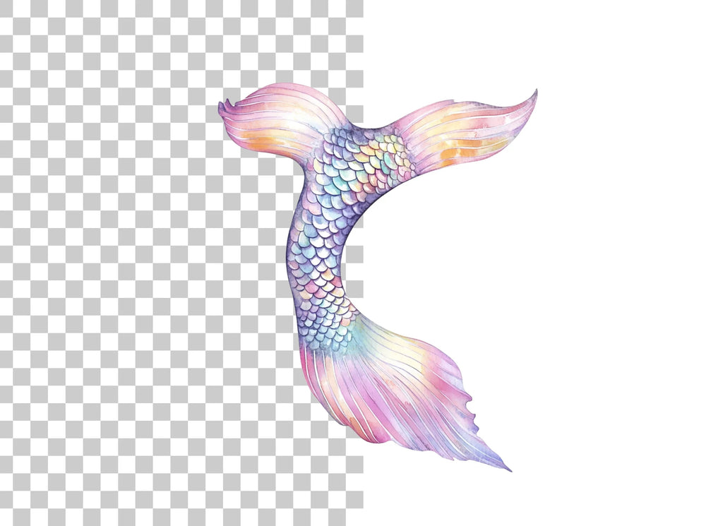 Mermaid Tails Clipart Bundle