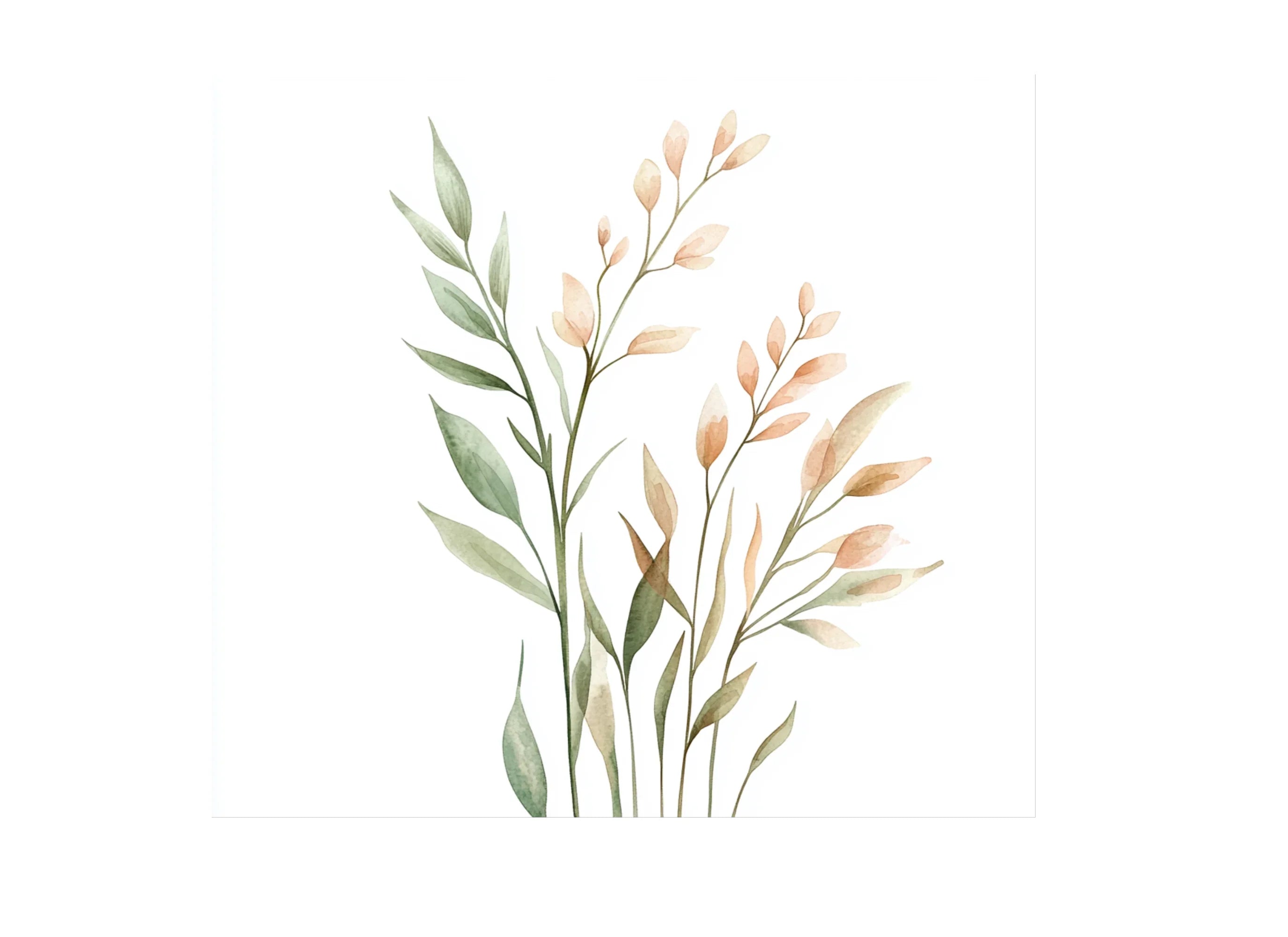 Wild Grass Clipart Bundle
