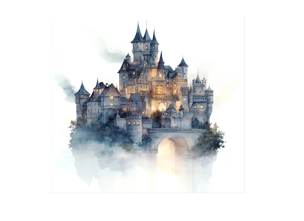 Enchanted Castle Clipart Bundle