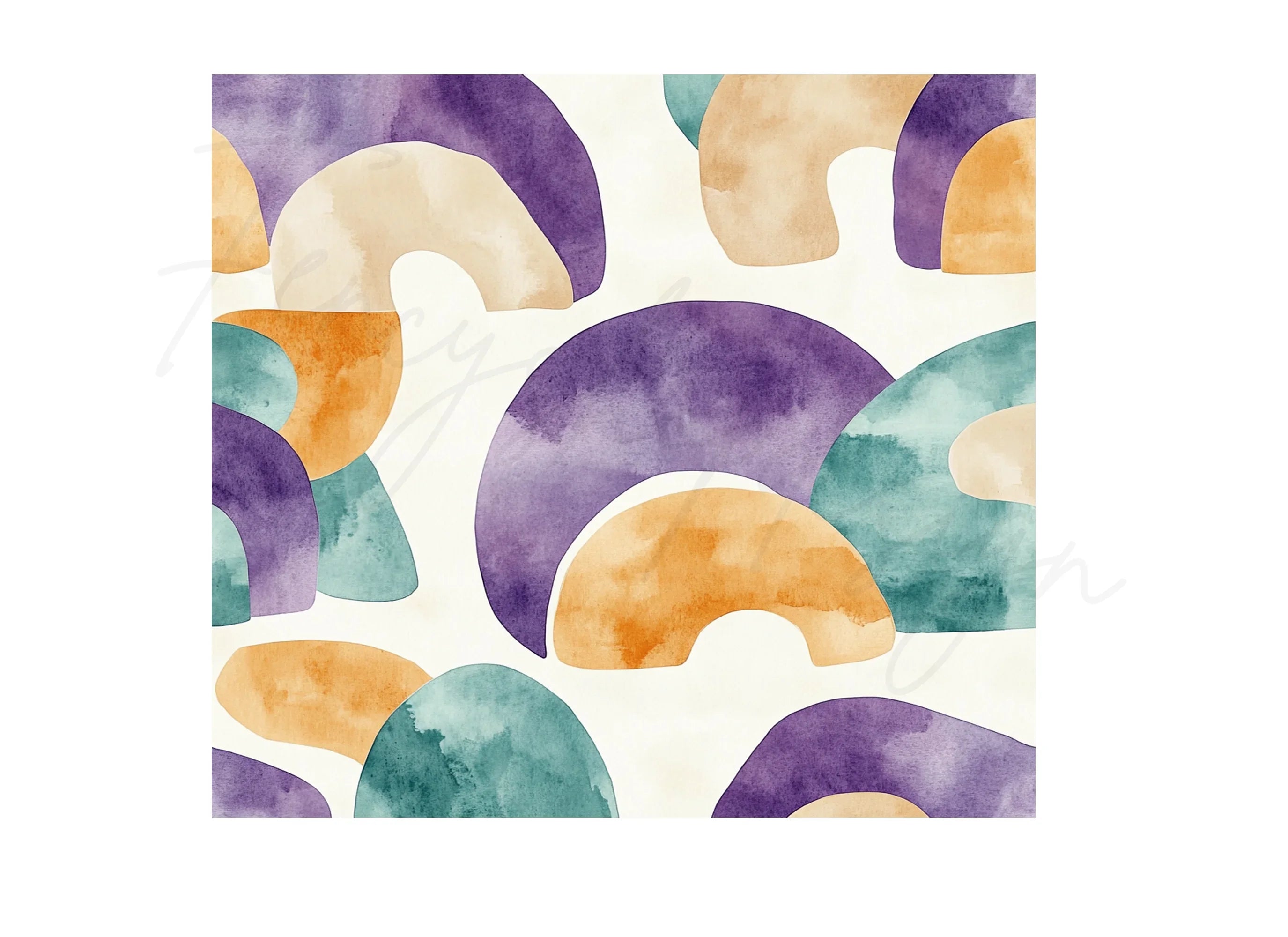 Boho Abstract Shapes Clipart Bundle