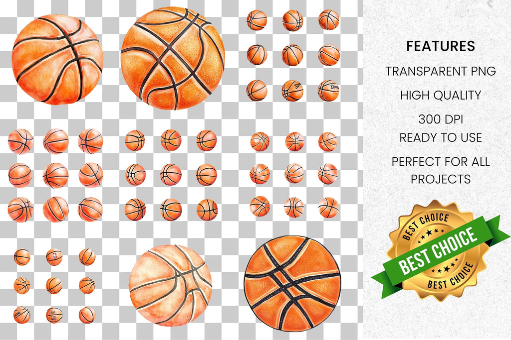 Basketball Clipart Bundle