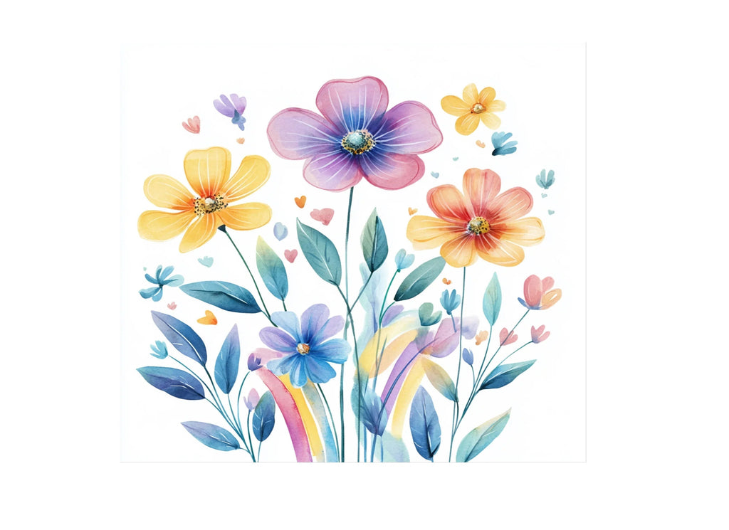 Soft Floral Bouquet Clipart Bundle