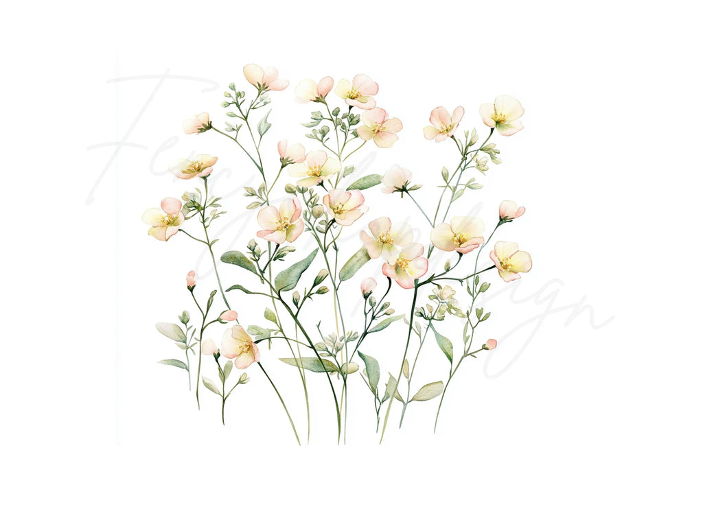 Wildflower Clipart Bundle