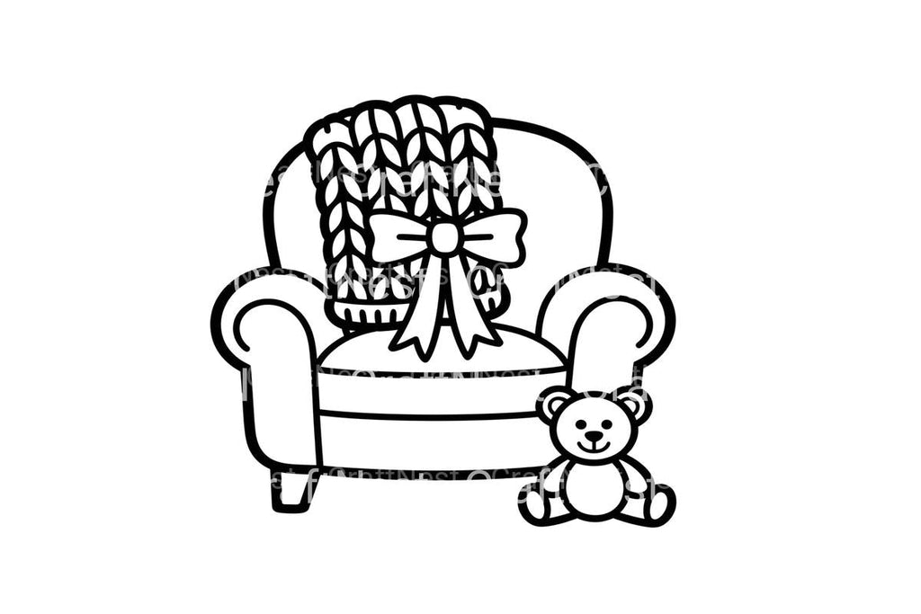 Cozy Armchair Winter Coloring Books