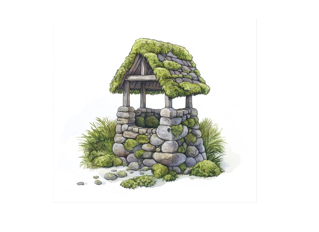 Wishing Wells Clipart Bundle