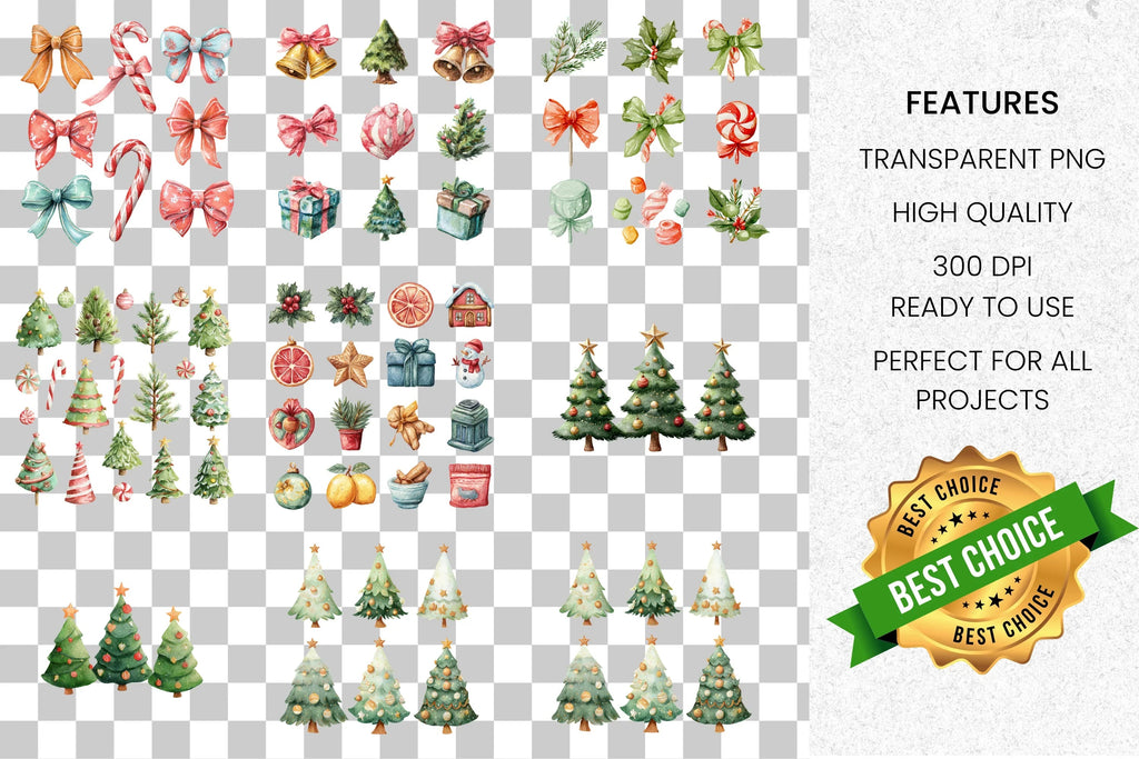 Christmas Clipart Bundle