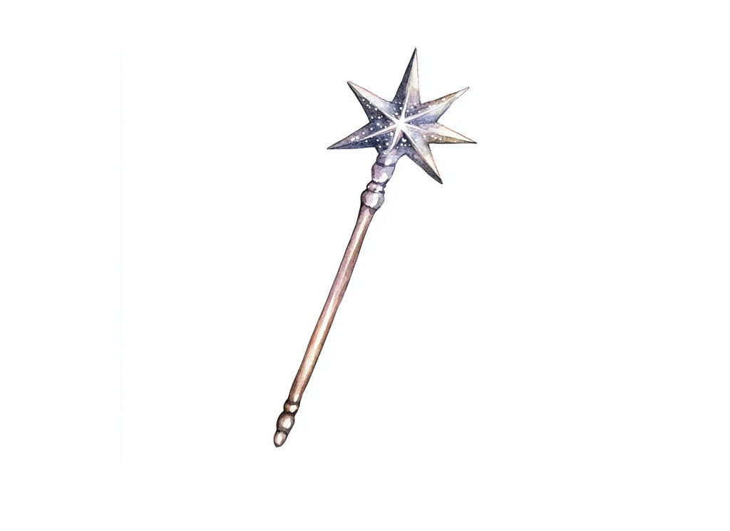 Enchanted Fairy Wands Clipart Bundle