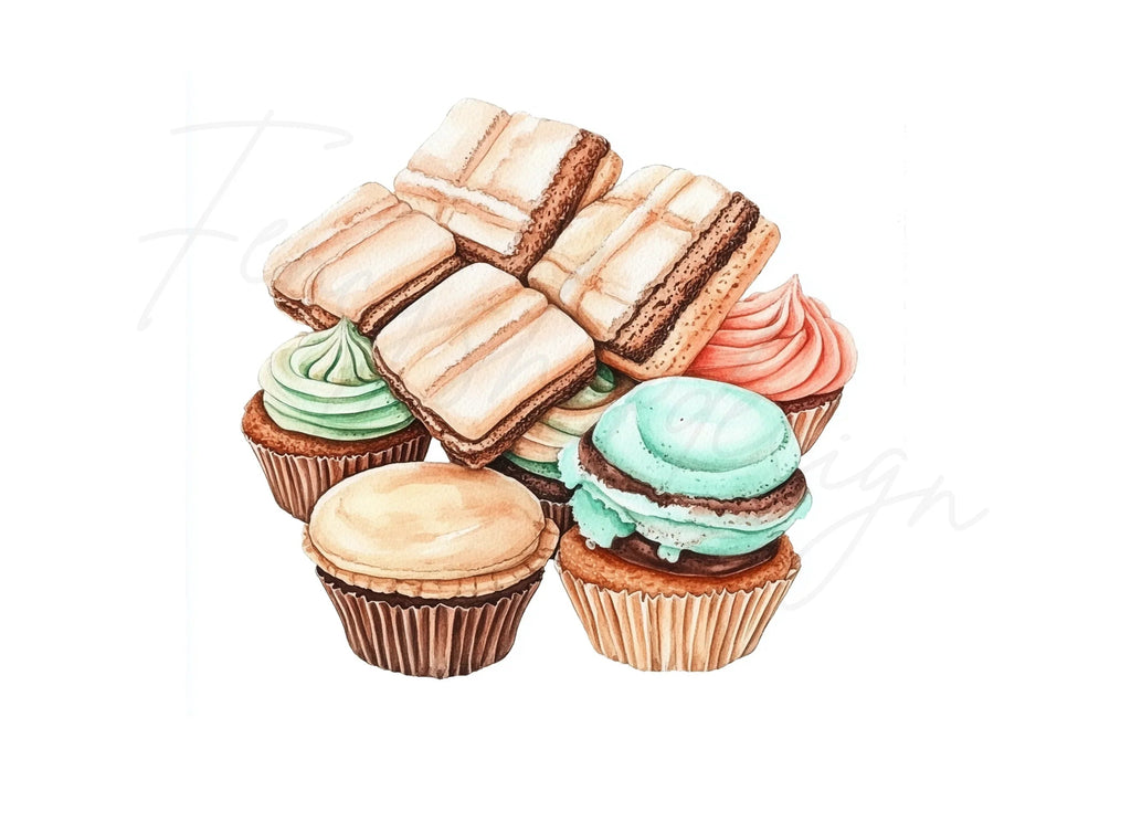 Sweet Treats Clipart Bundle