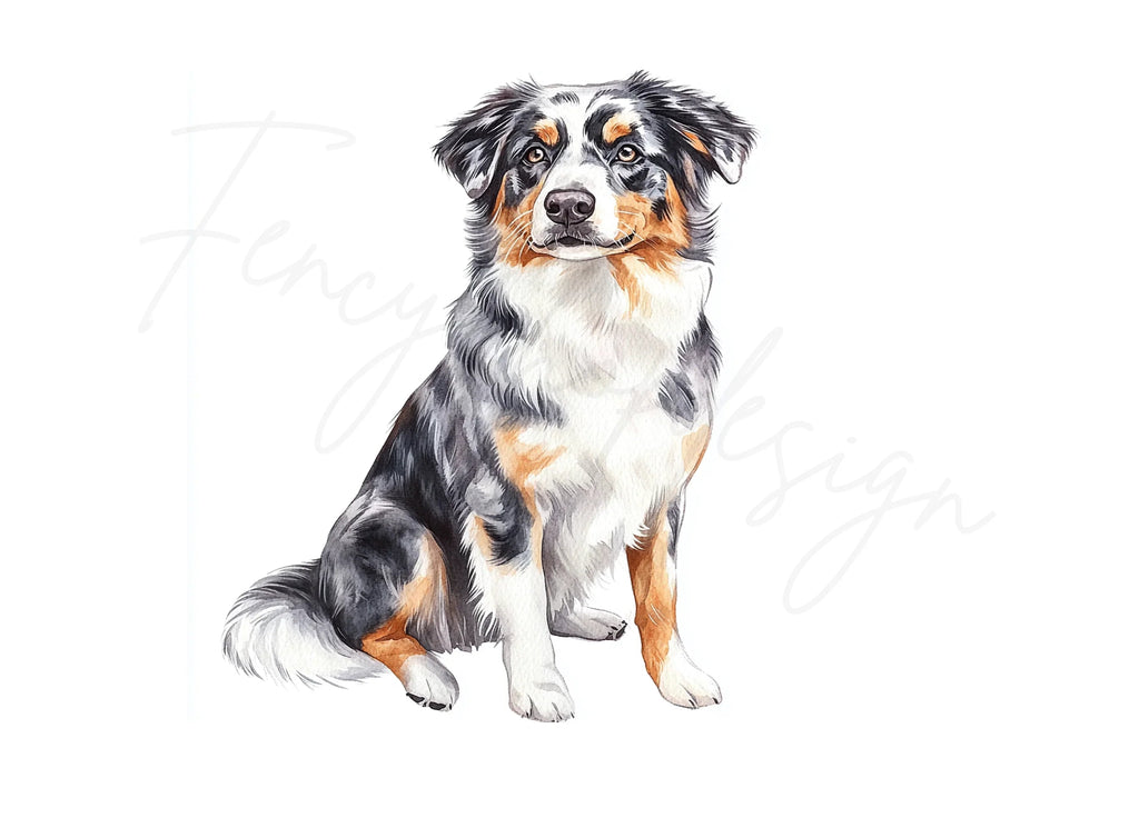 Australian Shepherd Clipart Bundle