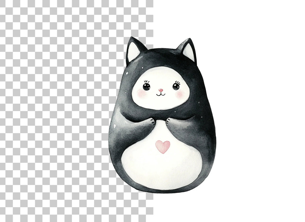 Cute Cat Clipart Bundle