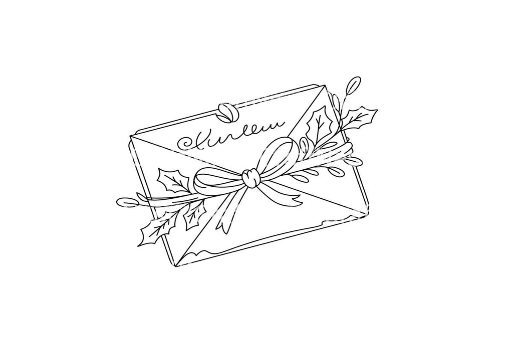 Christmas Letter Coloring Books