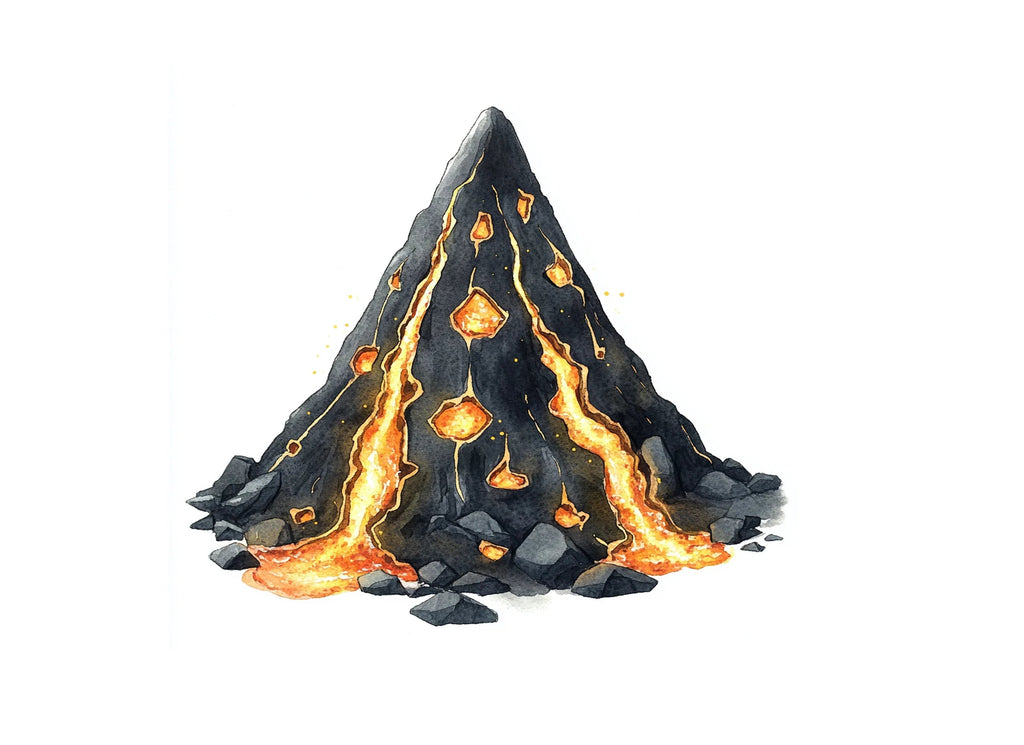 Volcano Eruption Clipart Bundle