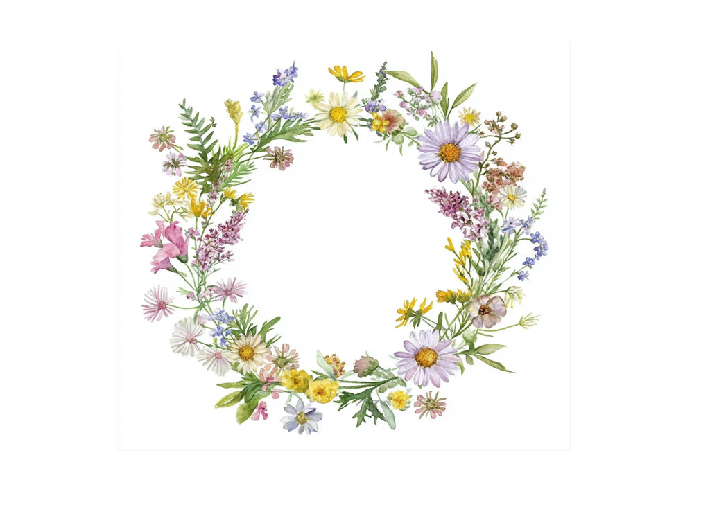 Wildflower Wreaths Clipart Bundle