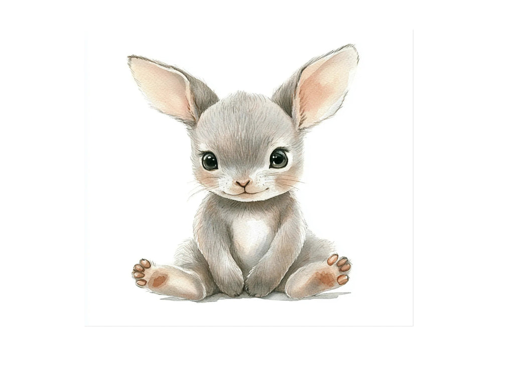 Cute Baby Bunny Clipart Bundle