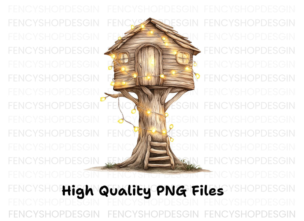 Enchanted Treehouse Clipart Bundle