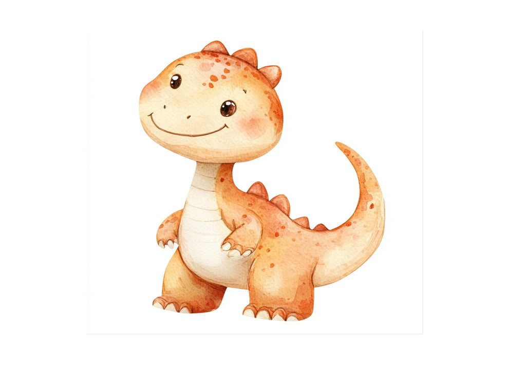 Cute Baby Dinosaur Clipart Bundle