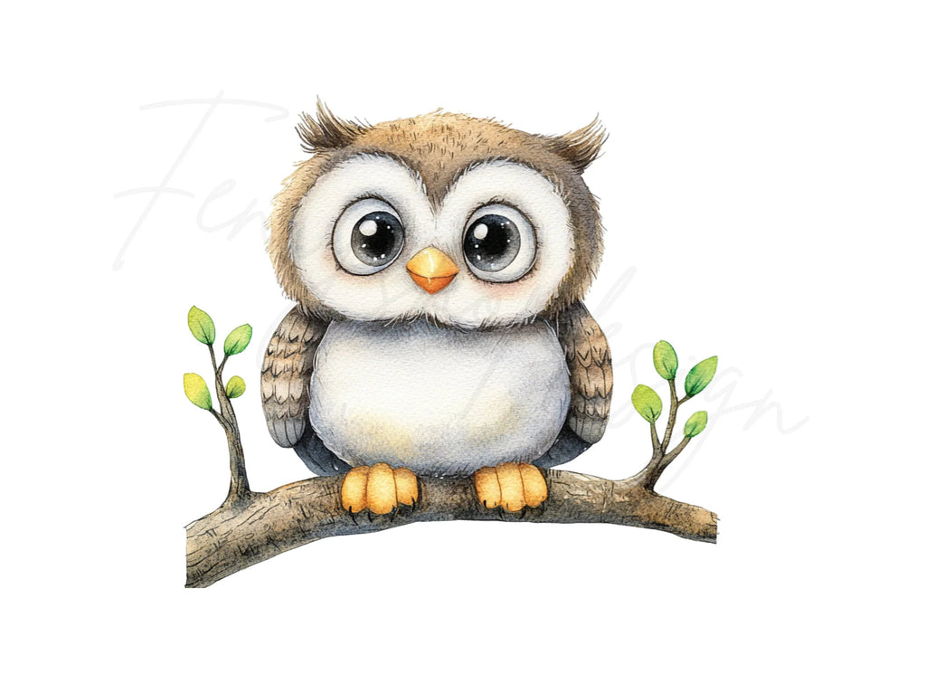 Cute Owl Clipart Bundle