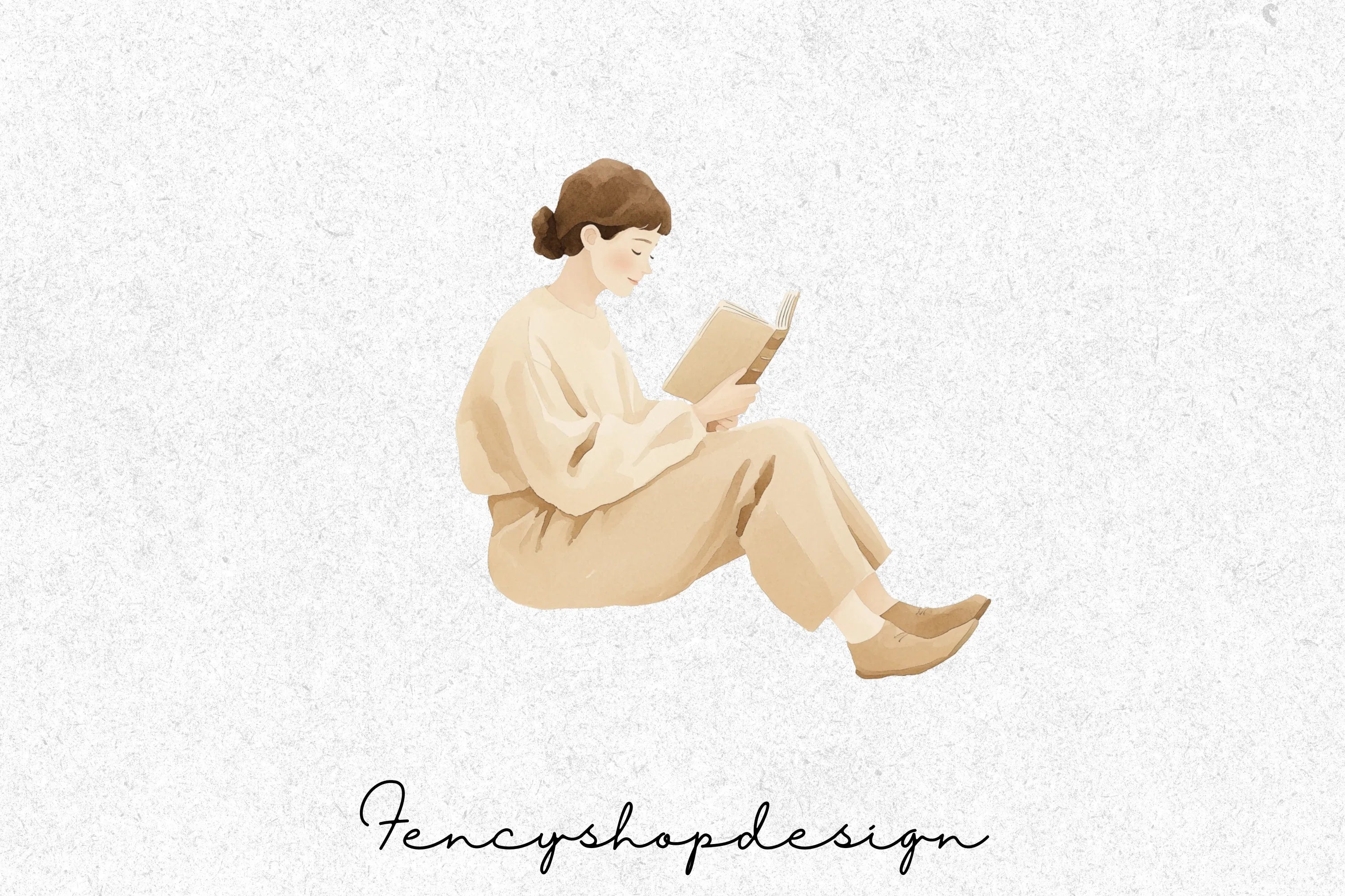 Cozy Reading Clipart Bundle