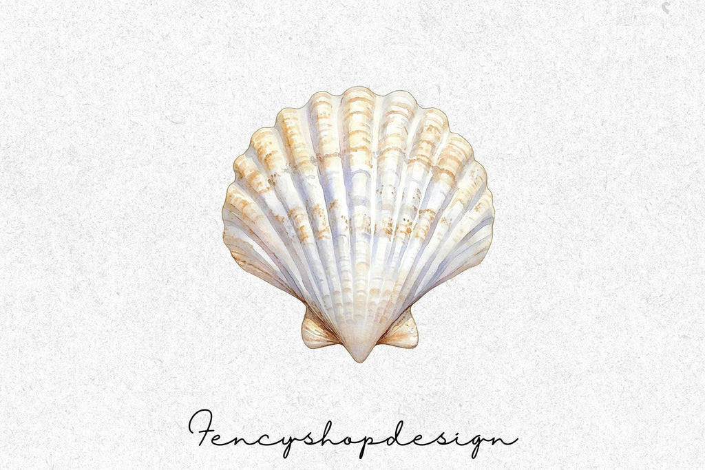 Seashells Jar Clipart Bundle