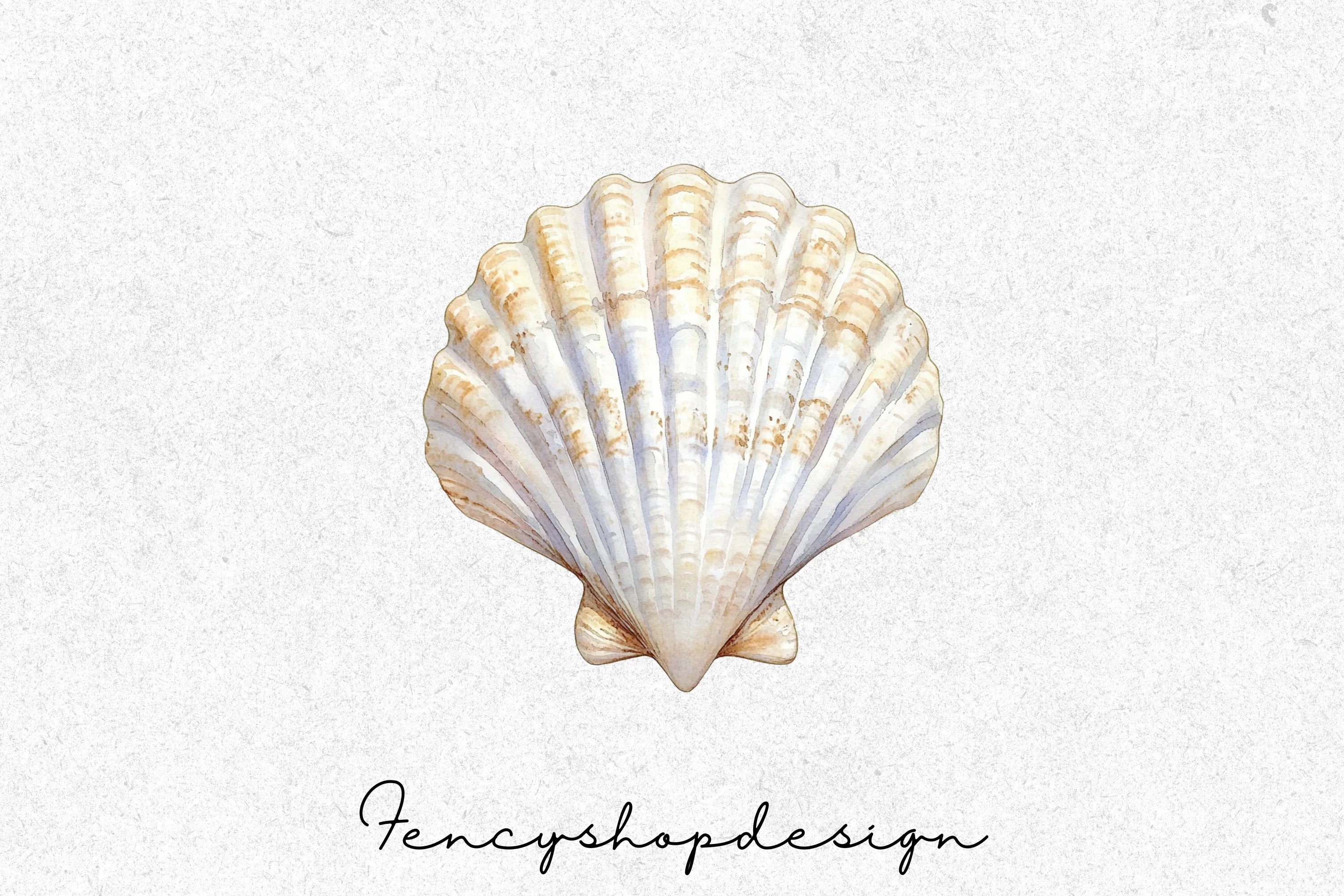 Seashells Jar Clipart Bundle