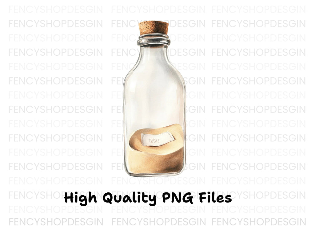Message in a Bottle Clipart Bundle