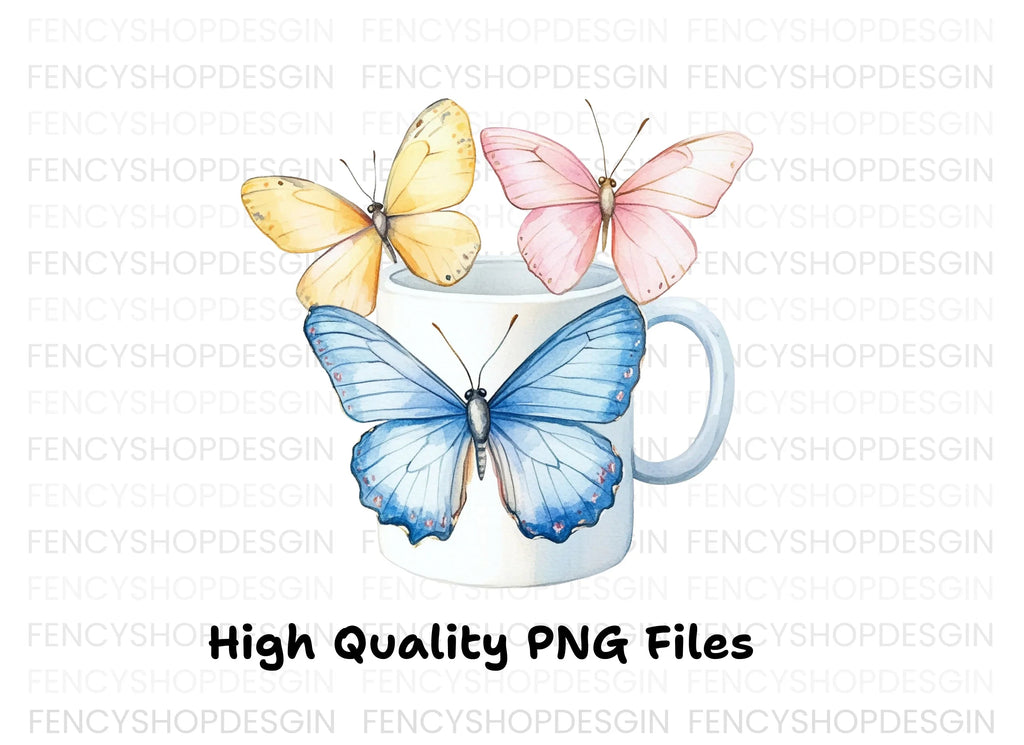 Butterflies Clipart Bundle