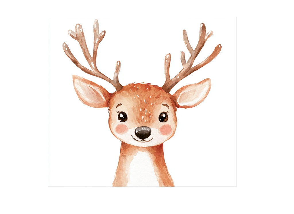 Sweet Fawn Duo Clipart Bundle