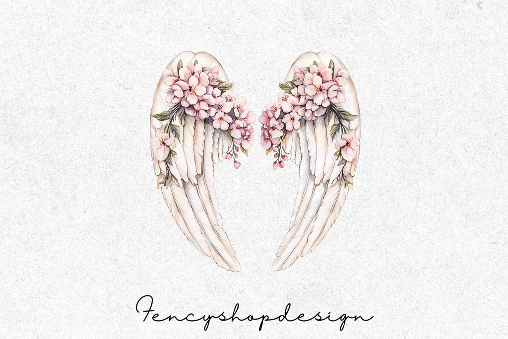 Angel Wings Clipart Bundle