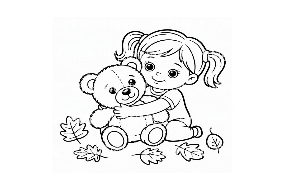 Autumn Kids Activities Coloring Books