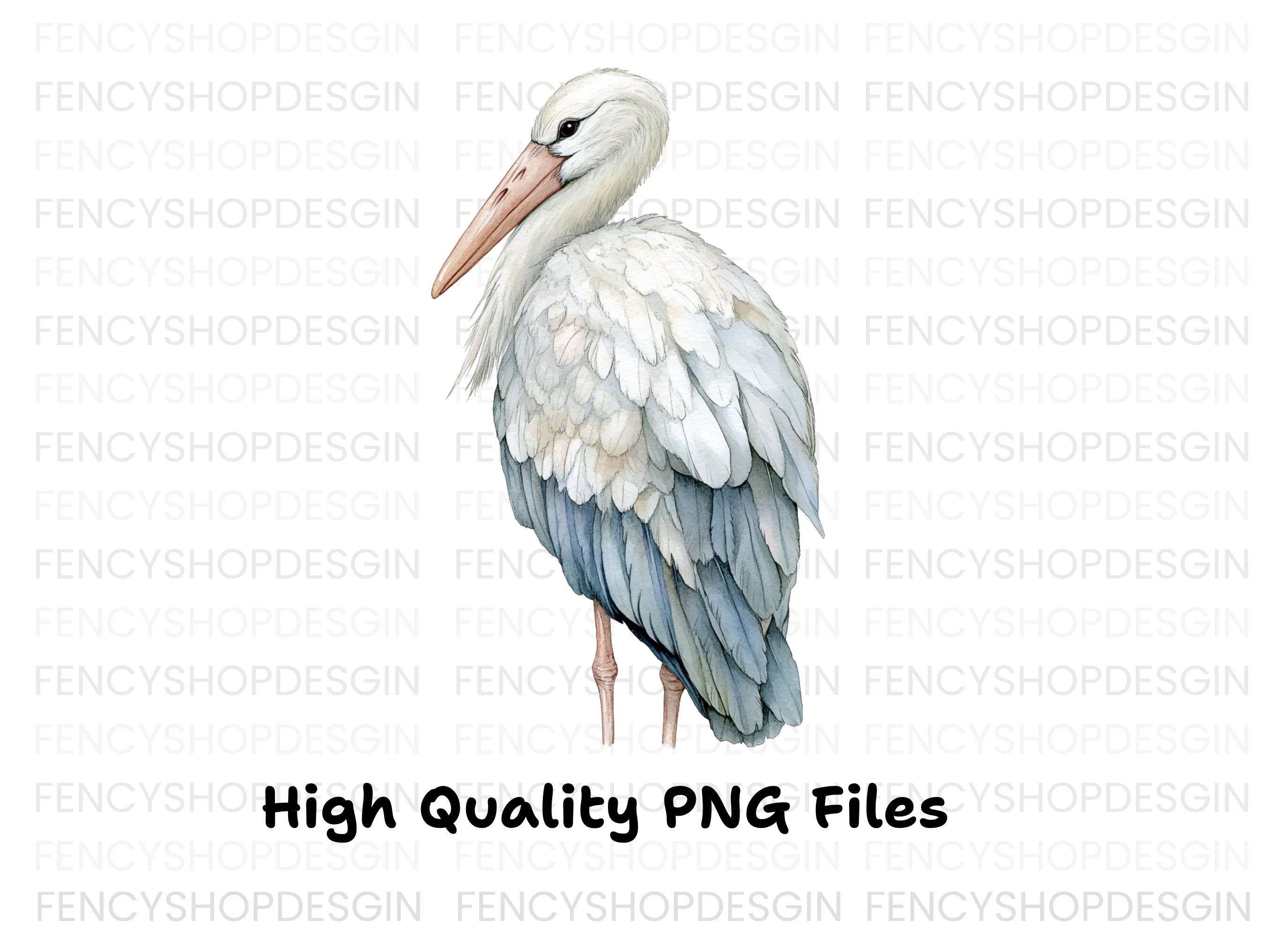 Vibrant Stork Designs Clipart Bundle