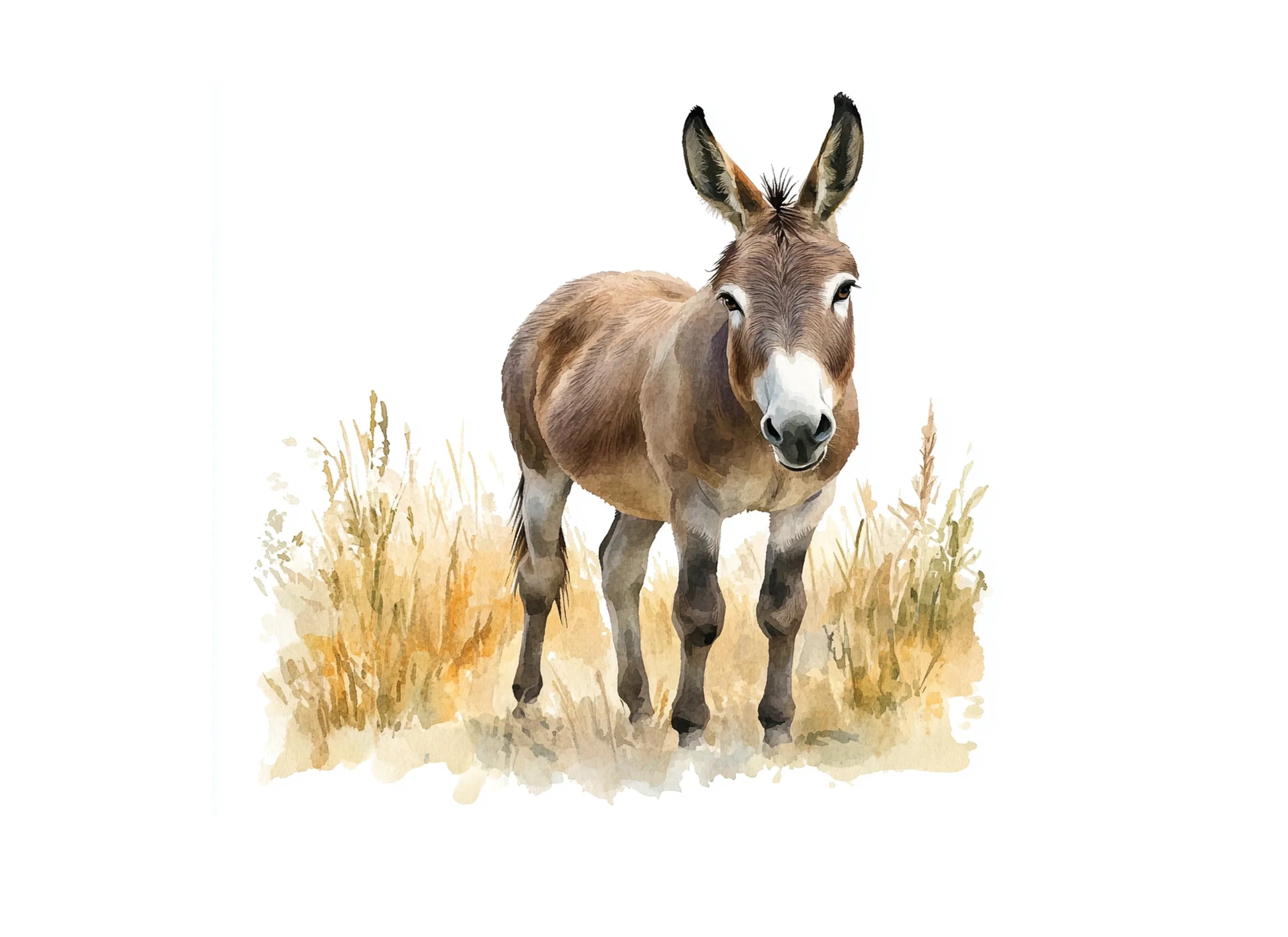 Donkey Clipart Bundle
