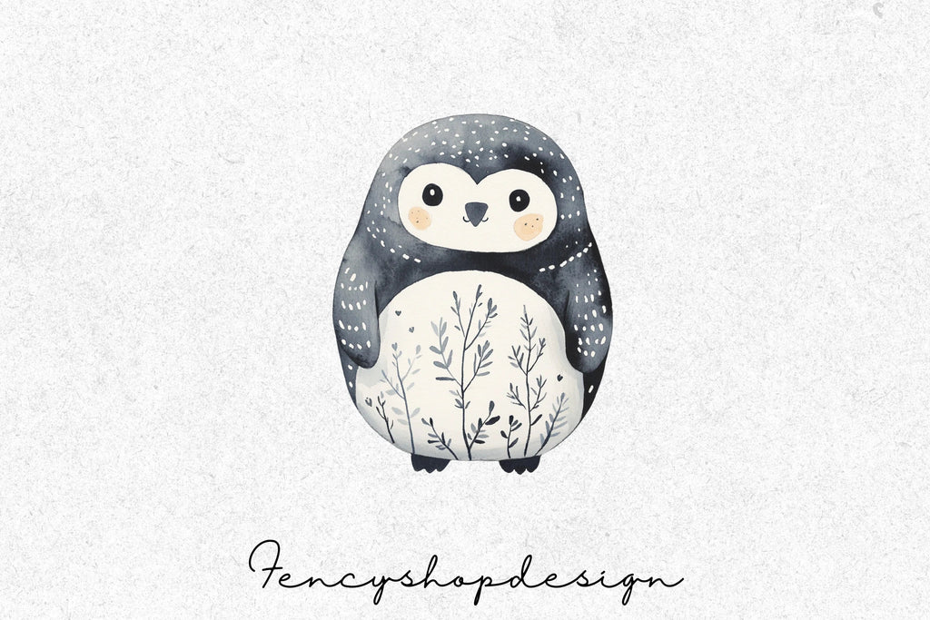 Matryoshka Penguins Clipart Bundle