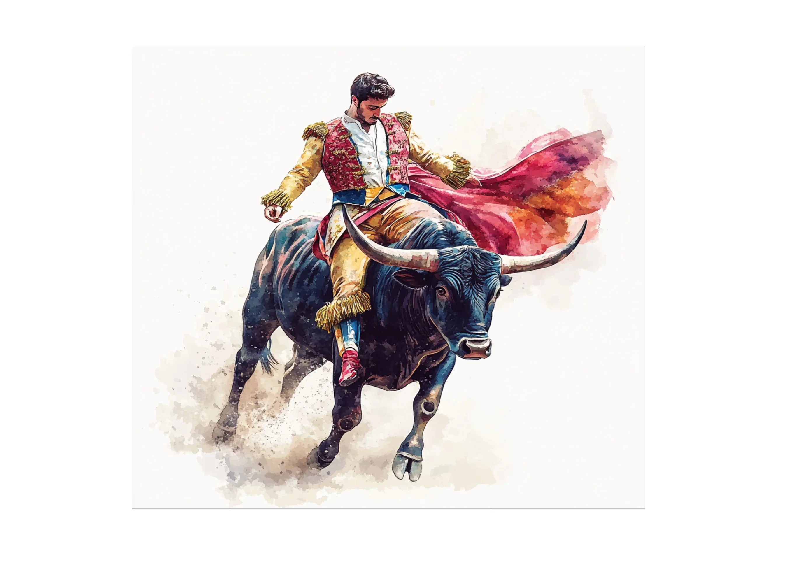 Matador and Bull Clipart Bundle