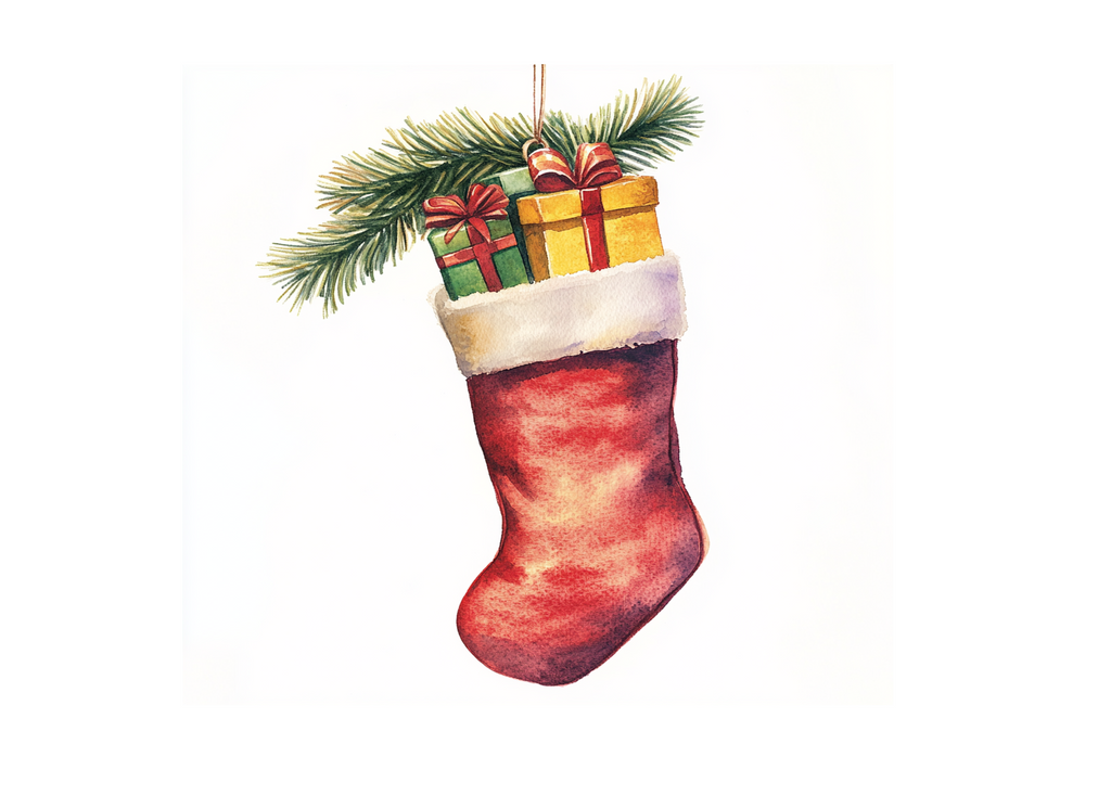 Christmas Stockings Clipart Bundle