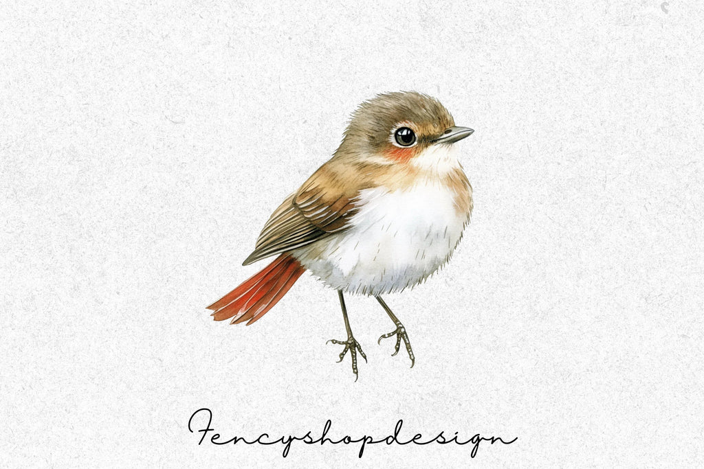 Charming Bird Clipart Bundle