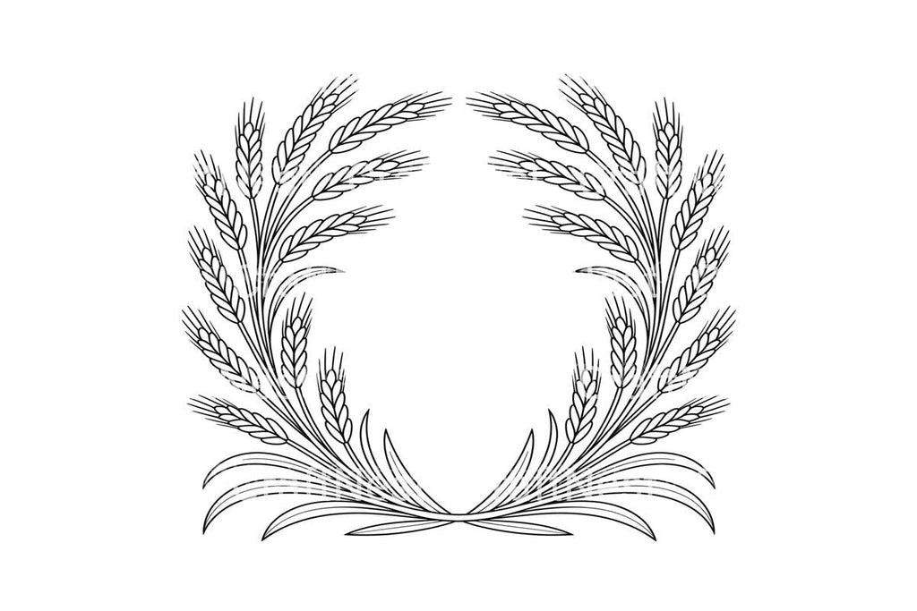 Wheat Ears Harvest Coloring Books