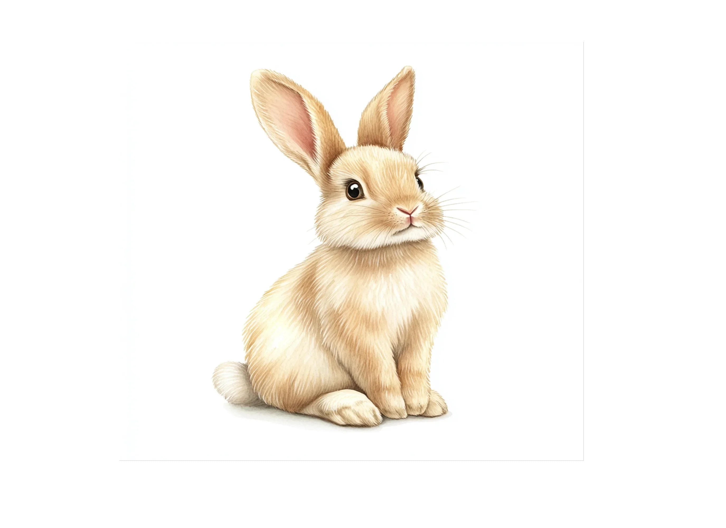 Adorable Baby Bunny Clipart Bundle