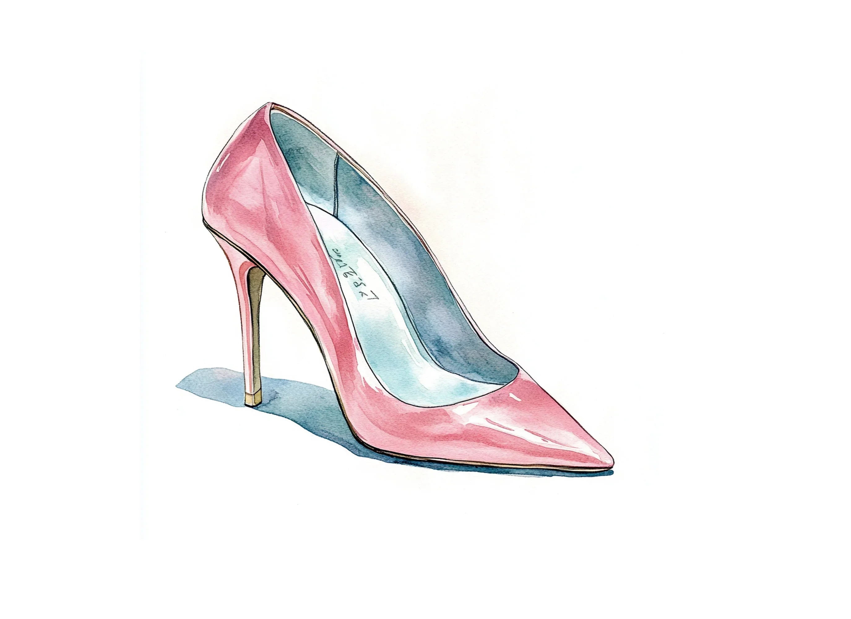 Chic Pink Heels Clipart Bundle