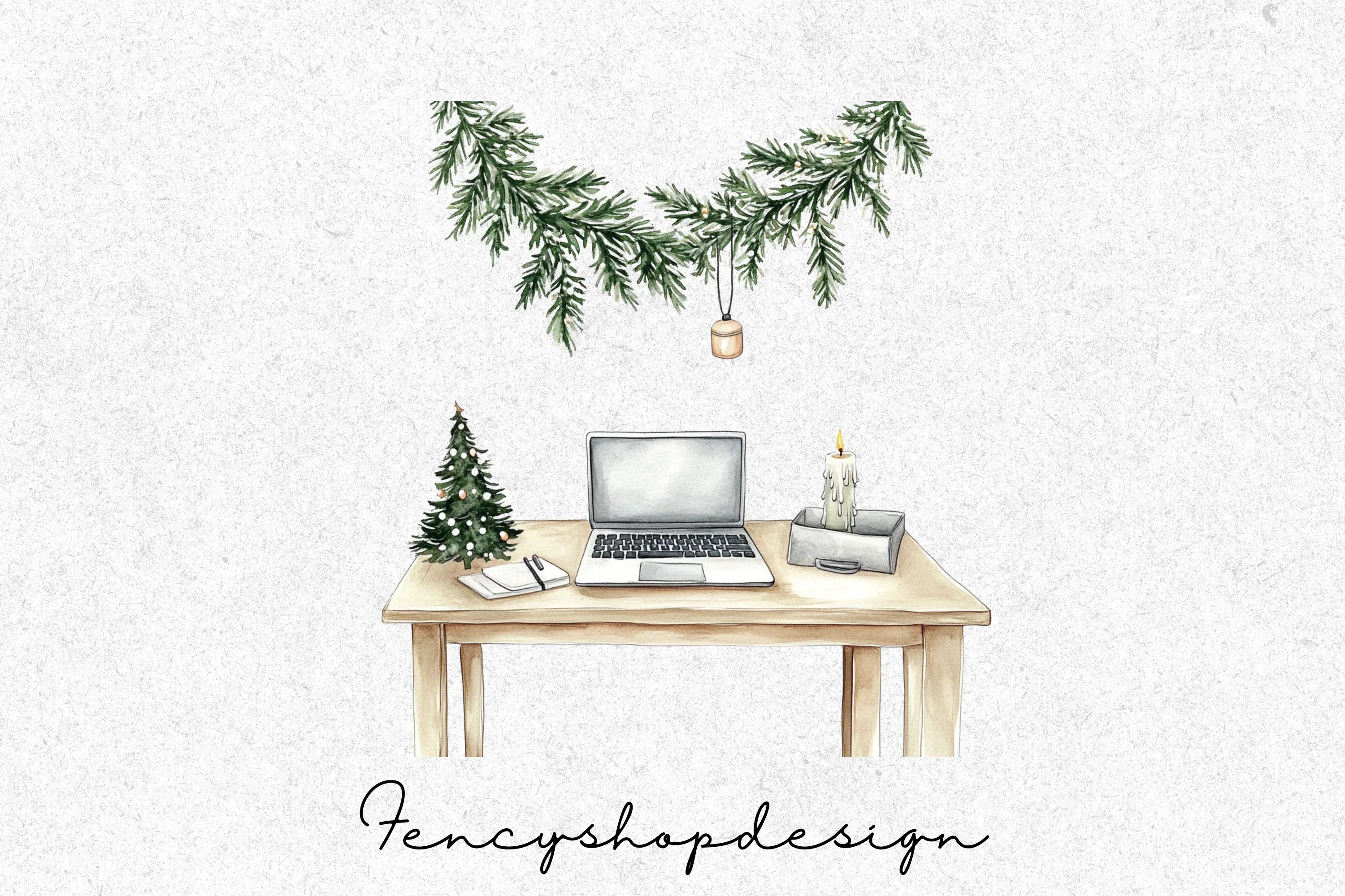 Cozy Christmas Clipart Bundle
