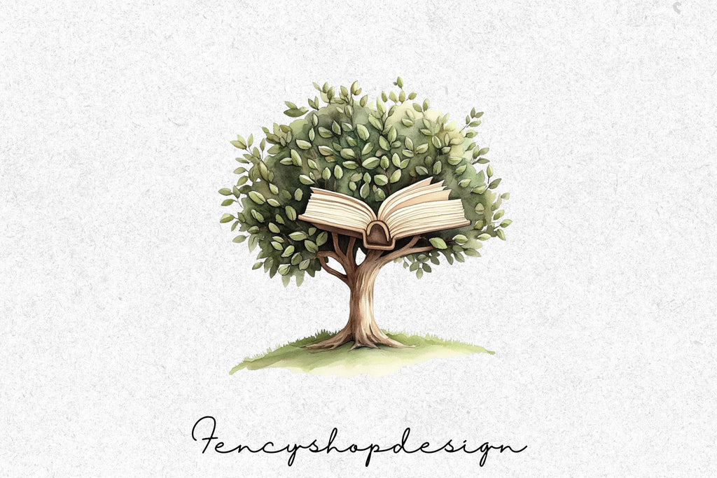 Knowledge Tree Clipart Bundle