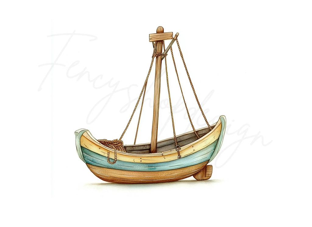 Vintage Pirate Ships Clipart Bundle