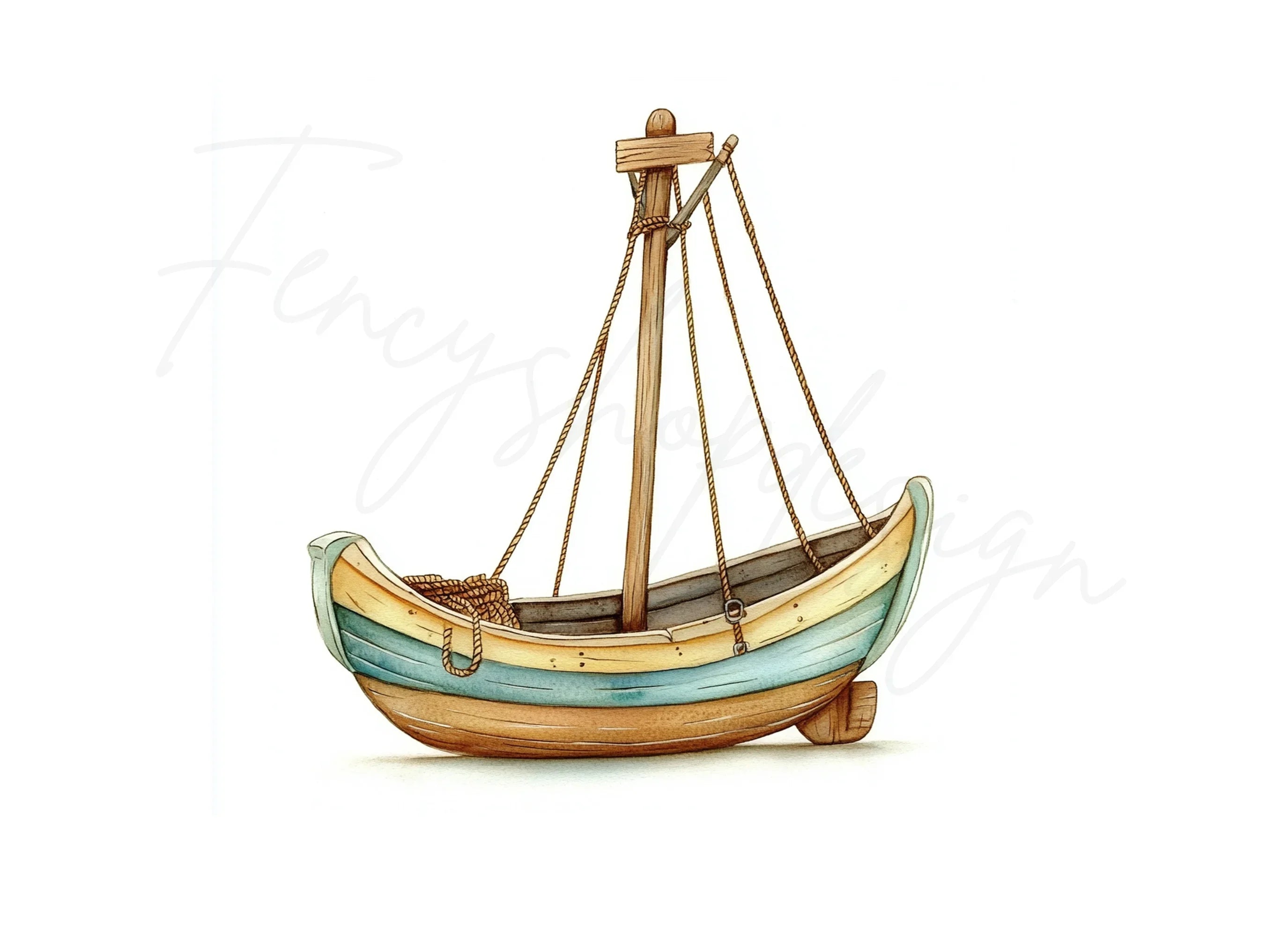 Vintage Pirate Ships Clipart Bundle
