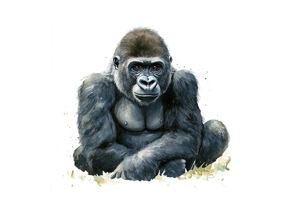 Gorilla Clipart Bundle