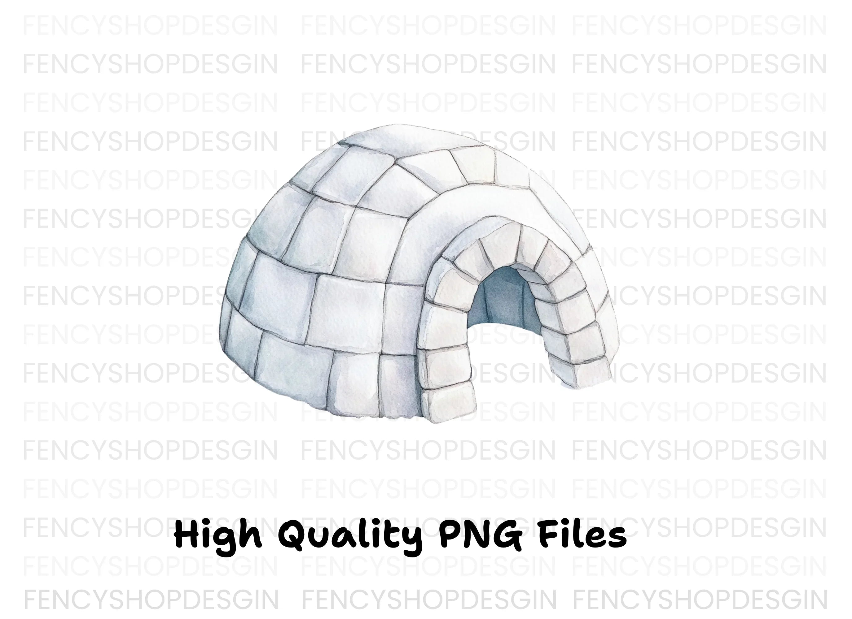 Igloo Clipart Bundle