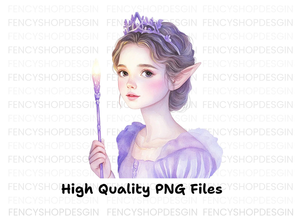 Enchanting Elf Fairy Clipart Bundle