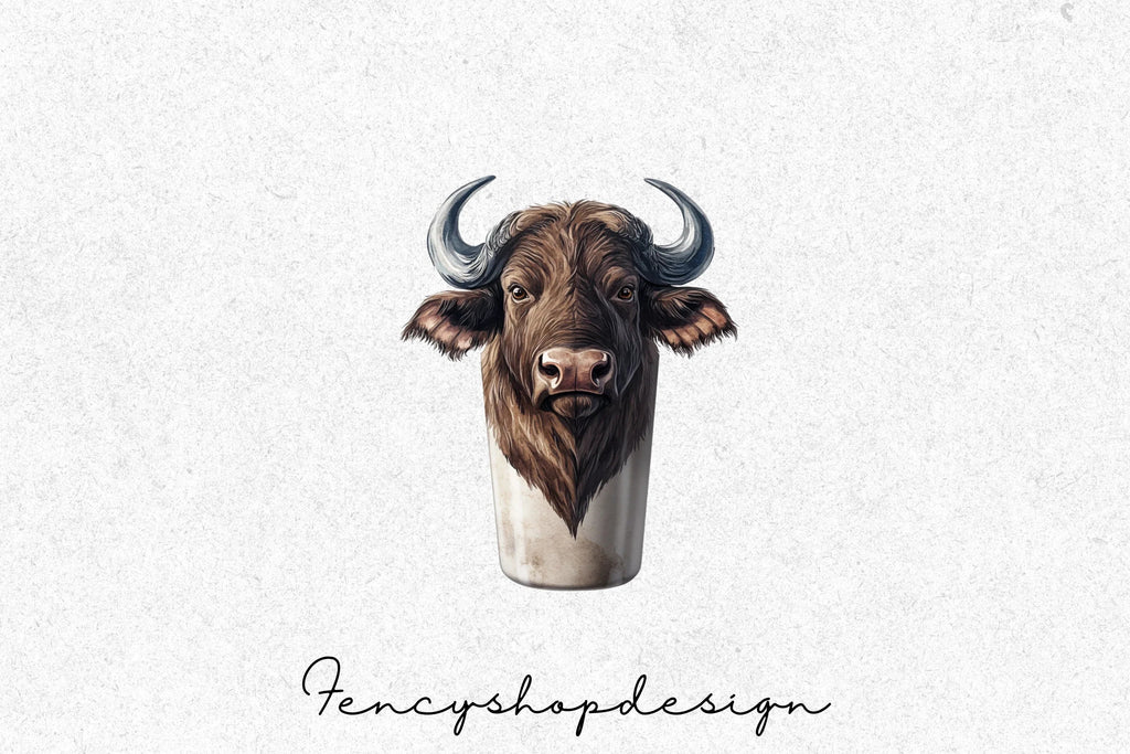 Bull Head Clipart Bundle