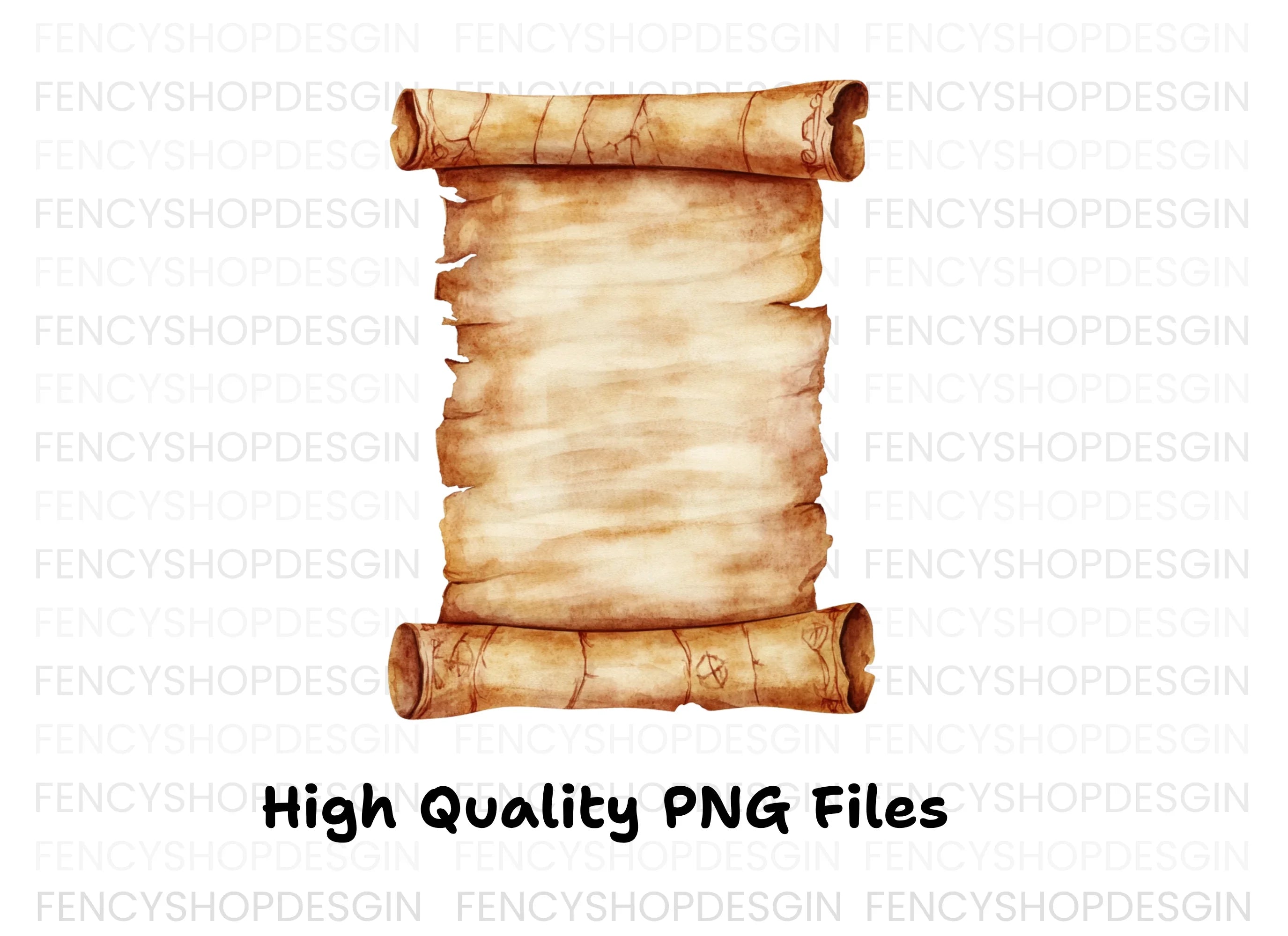 Vintage Scroll Clipart Bundle